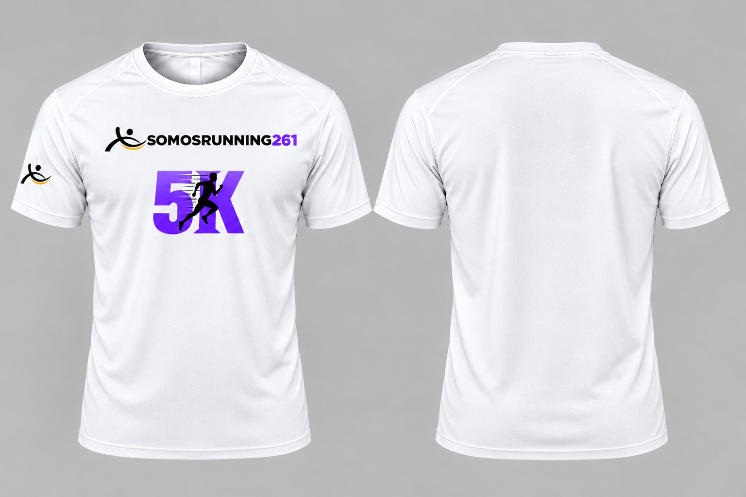 Polo oficial, vista trasera